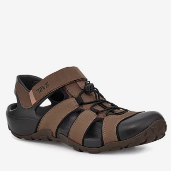 Teva Other - Teva Flintwood Fisherman Outdoor Walking Sandal, Light Brown, Size 12